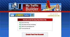 Desktop Screenshot of my-traffic-builder.com